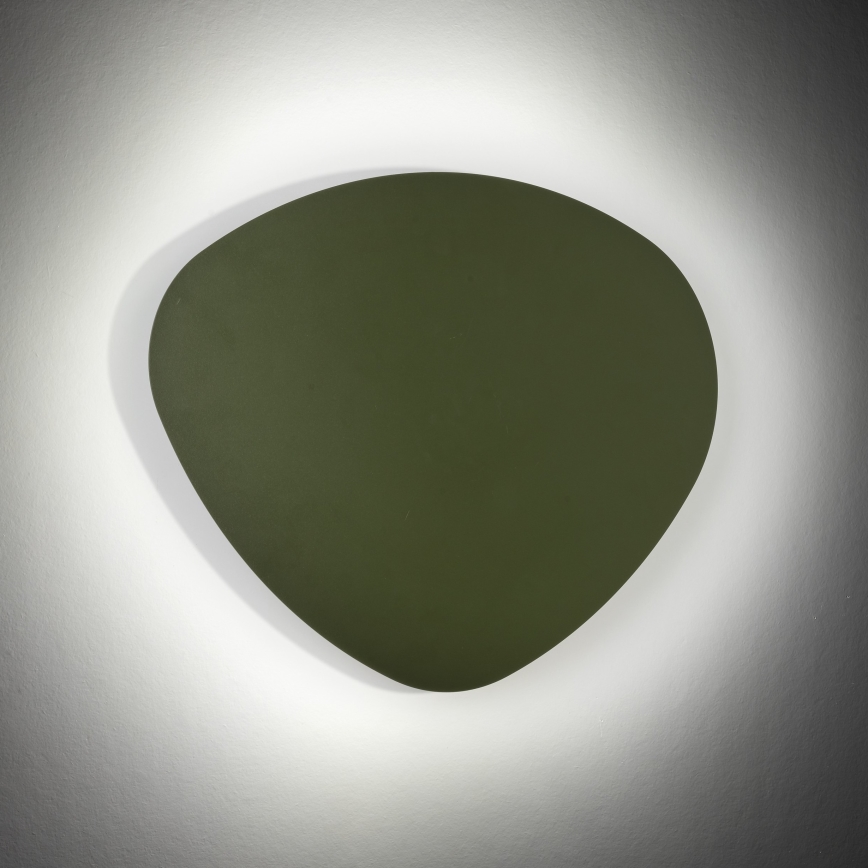 Sienas lampa STONE 3xG9/8W/230V 37x49 cm zaļa