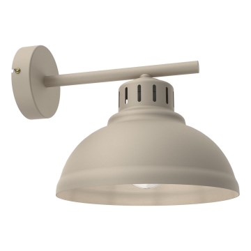 Sienas lampa SVEN 1xE27/15W/230V bēša