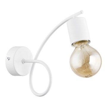 Sienas lampa TANGO 1xE27/15W/230V balta