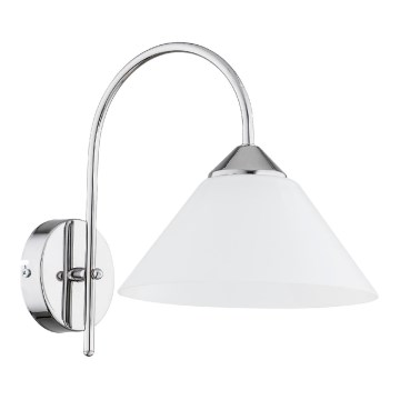 Sienas lampa TAPER 1xE27/15W/230V spīdīgi hromēts