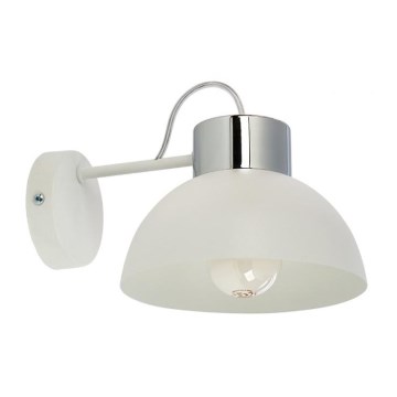 Sienas lampa TEDI 1xE27/60W/230V balta/spīdīgi hromēts