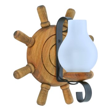 Sienas lampa TIMONA 1xE14/40W/230V dižskābardis - FSC sertificēts
