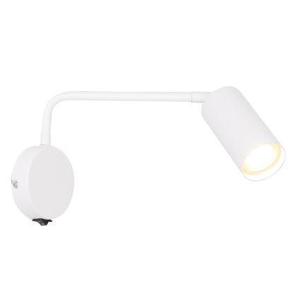 Sienas lampa TINA 1xGU10/15W/230V balta