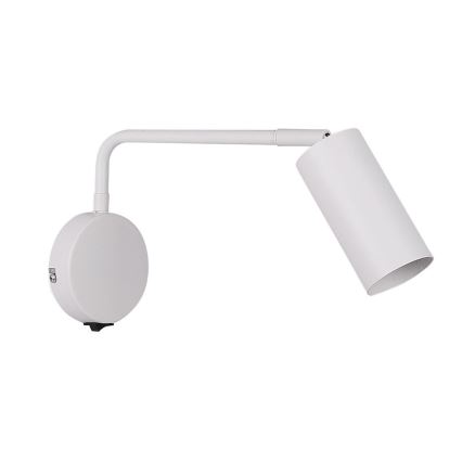 Sienas lampa TINA 1xGU10/15W/230V balta