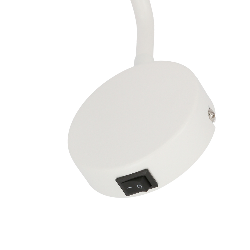Sienas lampa TINA 1xGU10/15W/230V balta
