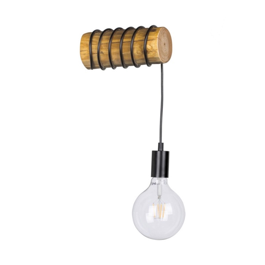 Sienas lampa TRABO 1xE27/25W/230V priede