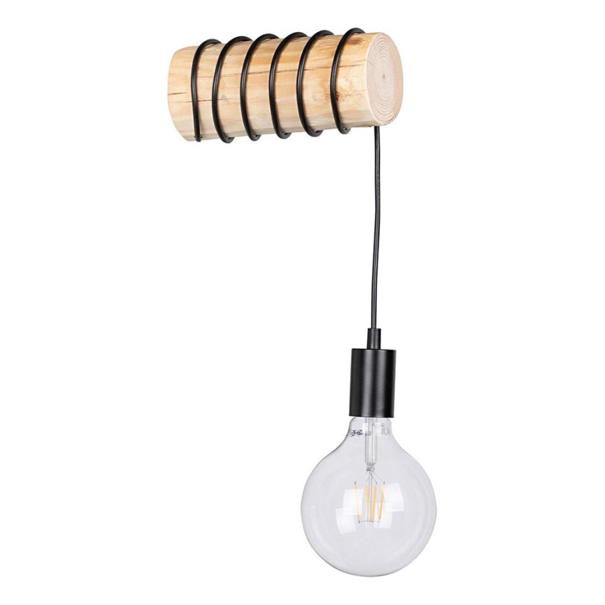 Sienas lampa TRABO 1xE27/60W/230V priede