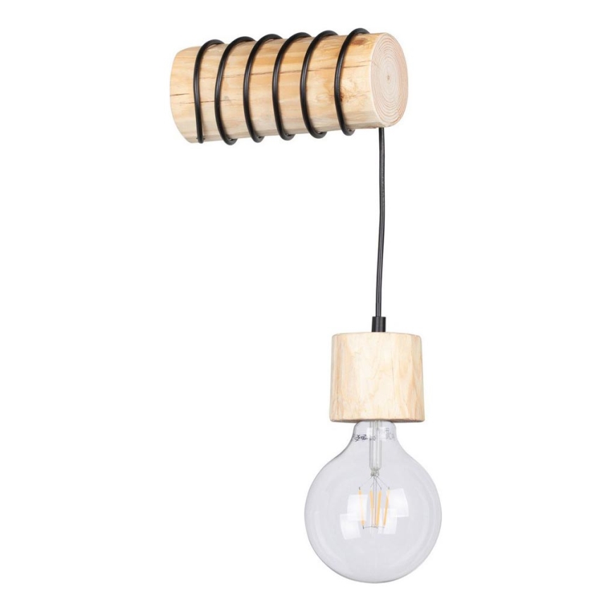 Sienas lampa TRABO 1xE27/60W/230V priede