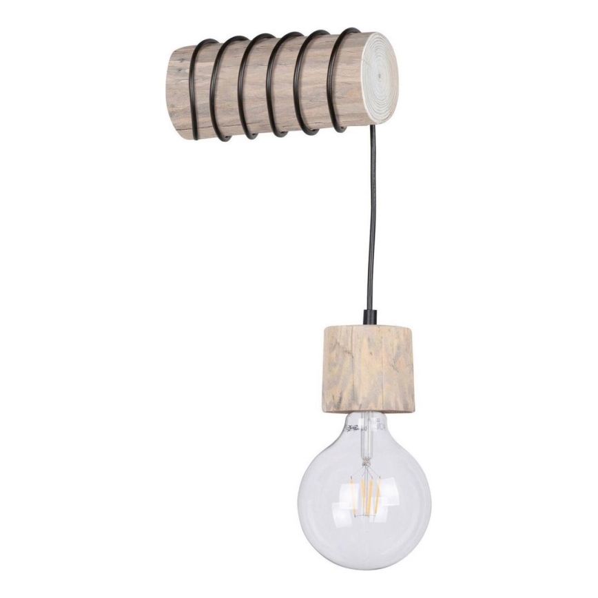 Sienas lampa TRABO 1xE27/60W/230V priede