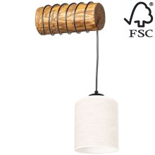 Sienas lampa TRENO 1xE27/25W/230V priede – FSC sertificēts