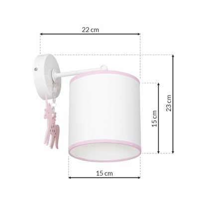 Sienas lampa UNI 1xE27/60W/230V