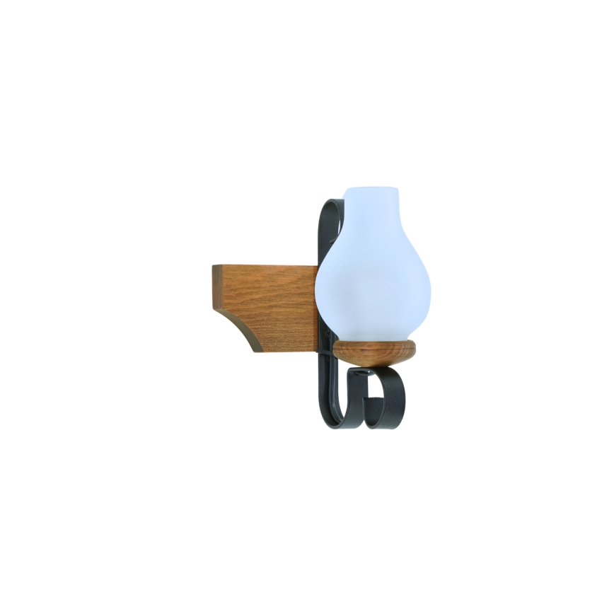 Sienas lampa VELA 1xE14/40W/230V dižskābardis