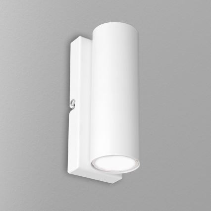 Sienas lampa WALL 1xGU10/8W/230V balta