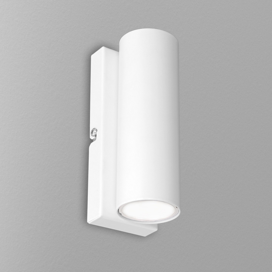Sienas lampa WALL 1xGU10/8W/230V balta