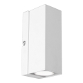 Sienas lampa WALL 1xGU10/8W/230V balta