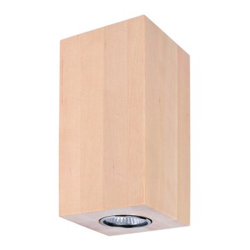 Sienas lampa WOODDREAM 2xGU10/6W/230V, bērzs - FSC sertifikāts