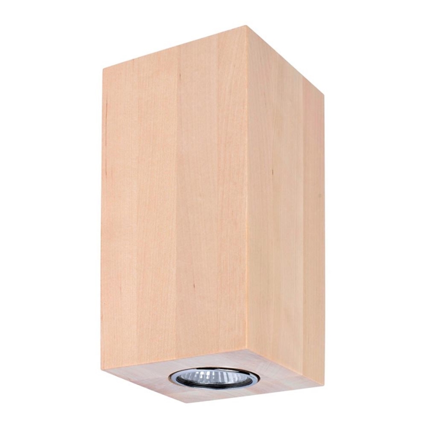 Sienas lampa WOODDREAM 2xGU10/6W/230V, bērzs - FSC sertifikāts