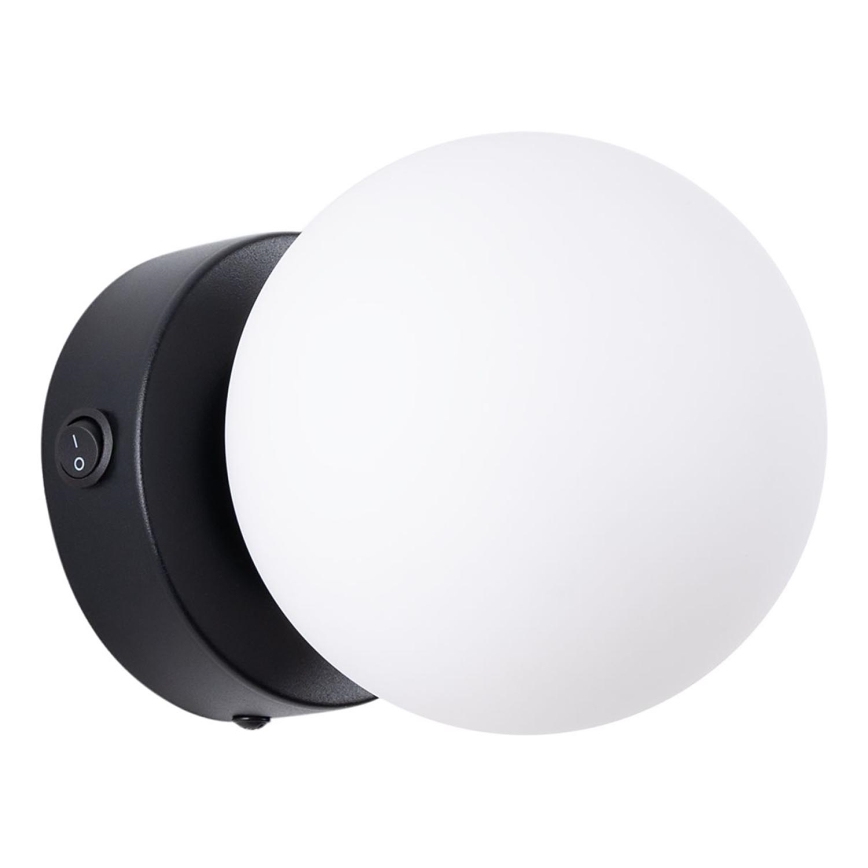 Sienas lampa YOLI 1xG9/8W/230V melna