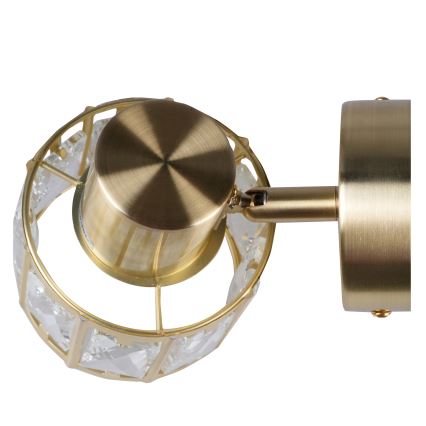 Sienas lampa ZAHARA 1xE27/10W/230V zeltaina