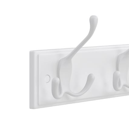 Sienas pakaramais KATE 40x11x7 cm balts