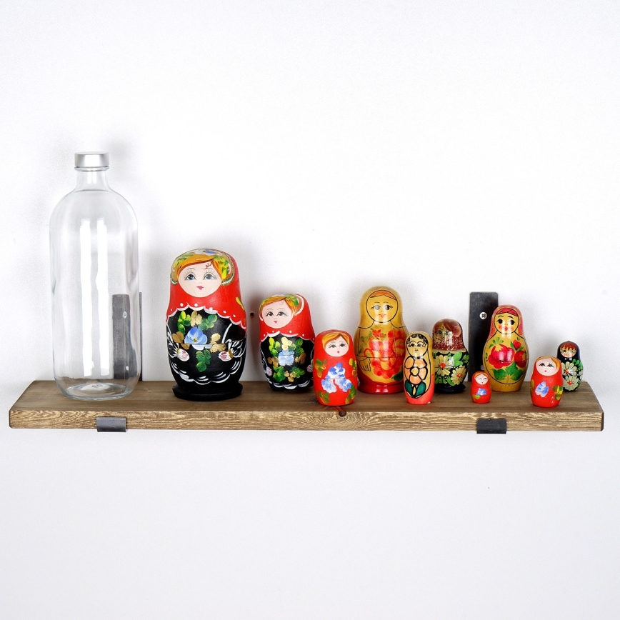 Sienas plaukts 16x60 cm egle