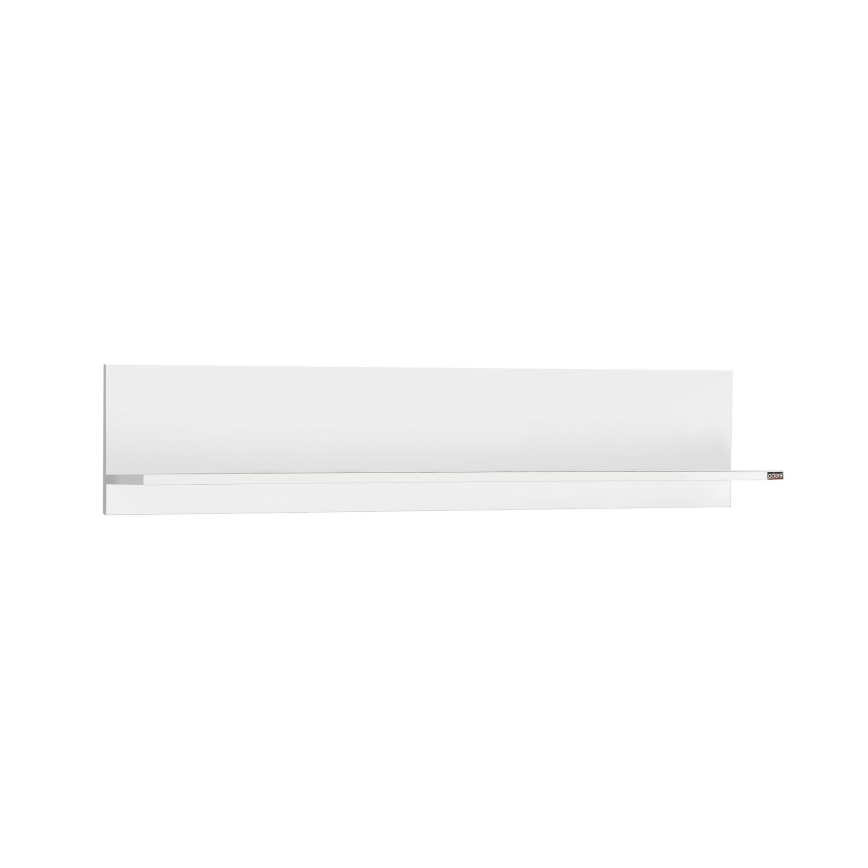 Sienas plaukts 25x120 cm balta