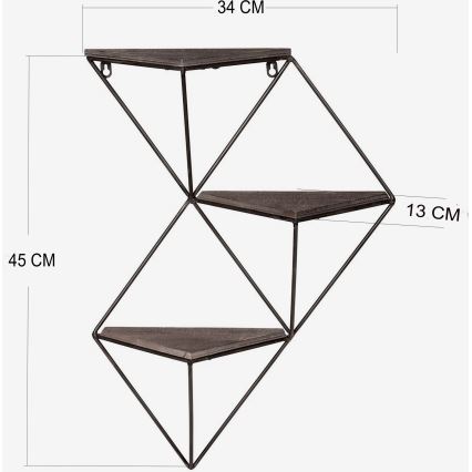 Sienas plaukts 34x45 cm egle