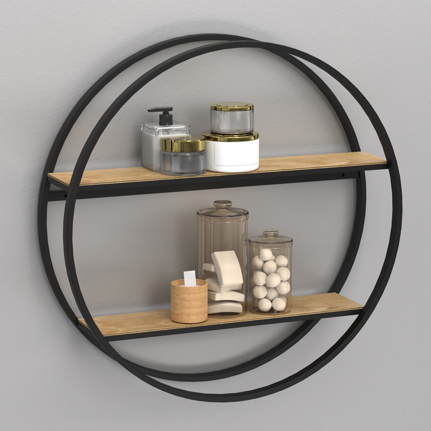 Sienas plaukts SHELF d. 62,5 cm ozols
