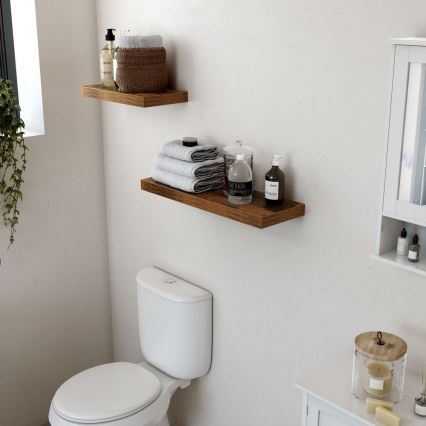 Sienas plaukts SHELFY brūns