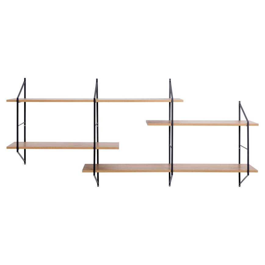 Sienas plaukts TOCO 191x79 cm ozols
