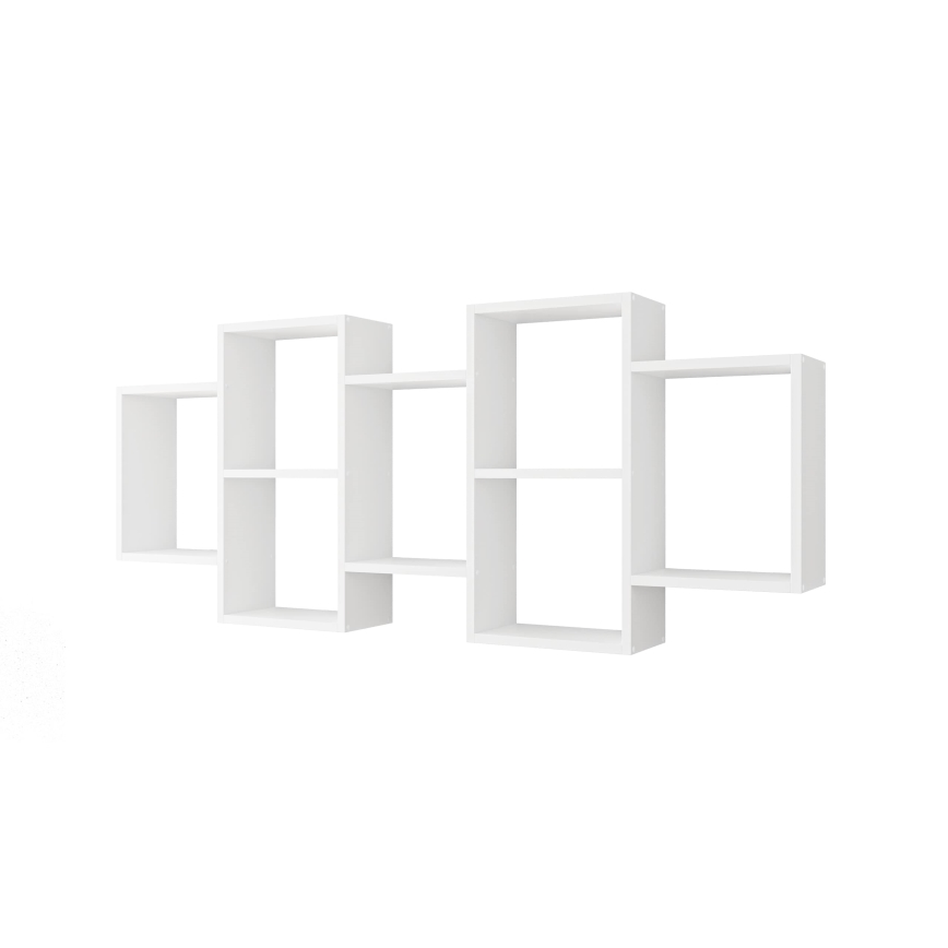 Sienas plaukts TRIO 65x161 cm balta