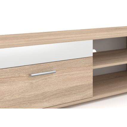 Sienas sekcija BRICK, sonoma ozols/balts