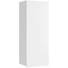 Sienas skapītis PAVO 117x45 cm spīdīgi balta