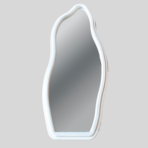 Sienas spogulis 120x50 cm balta