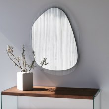 Sienas spogulis 55x75 cm caurspīdīgs