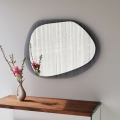 Sienas spogulis AQUA 55x75 cm
