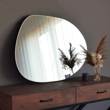 Sienas spogulis AYNA 55x75 cm melns