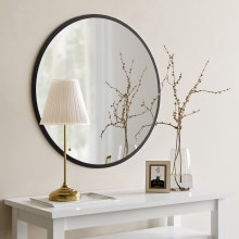 Sienas spogulis AYNA 60 cm melns