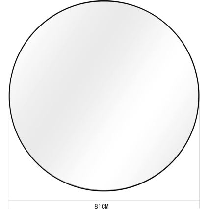 Sienas spogulis d. 81 cm