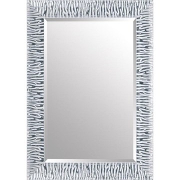 Sienas spogulis MADOU 67x47 cm sudraba