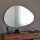 Sienas spogulis PORTO 50x76 cm ovāls