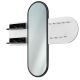 Sienas spogulis RANI 125x120 cm balta/melna