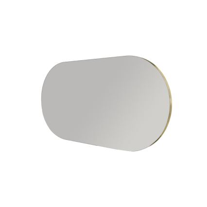 Sienas spogulis RIORS 85x45 cm melna