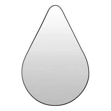 Sienas spogulis RIVERSIDE 90x60 cm melns