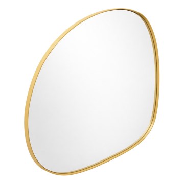 Sienas spogulis TAMPA 71x70 cm, zelta krāsā