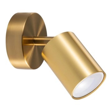Sienas spot gaismeklis GOLDIE 1xGU10/10W/230V zelta krāsā