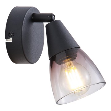 Sienas starmetis CLASSY 1xE14/7W/230V dūmakains