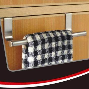 Sienas turētājs dvieļiem 8x23,5 cm no nerūsējošā tērauda