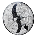 Sienas ventilators 200W/230V, Ø 76 cm, melns + tālvadības pults