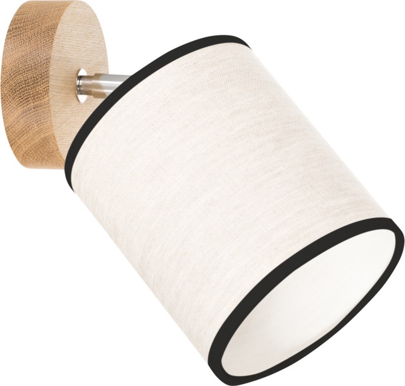 Sienas virziena gaismeklis BOHO 1xE27/25W/230V ozols